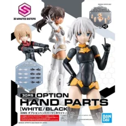 30MS - Optional Hand Parts (White / Black)