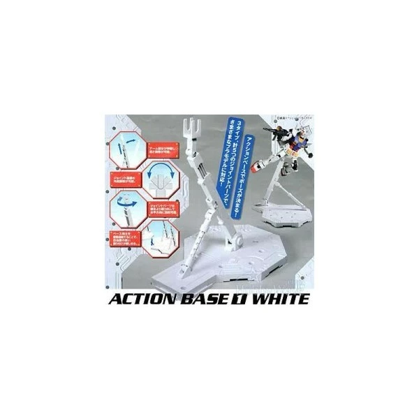 Action Base 1 - White 3 Action Base 1 - White