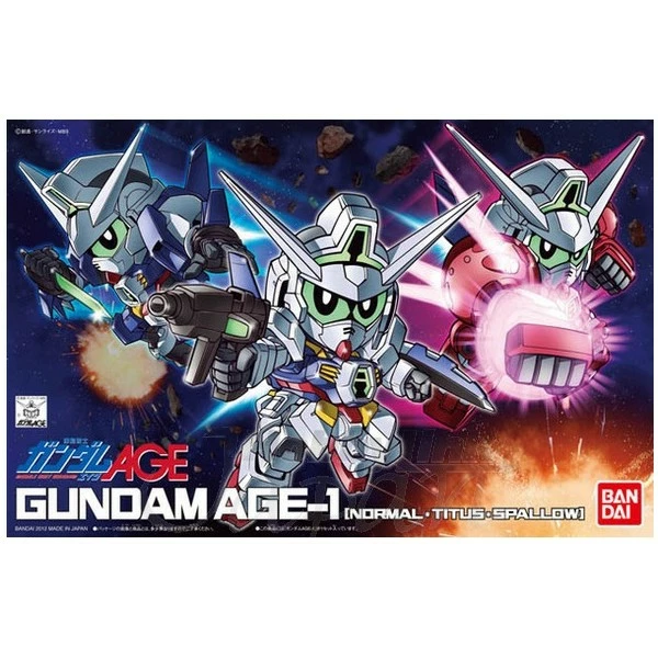 BB369 Gundam AGE-1 (Normal/Titus/Spallow) 3 BB369 Gundam AGE-1 (Normal/Titus/Spallow)