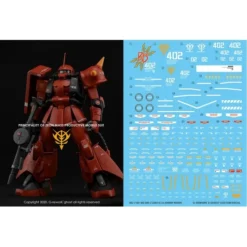 G-REWORK Decal - MS-06R-2 Zaku 2 [Ver.2.0] - JOHNNY RIDDENS