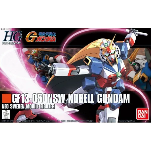 HG FC Nobell Gundam (119) 3 HG FC Nobell Gundam (119)