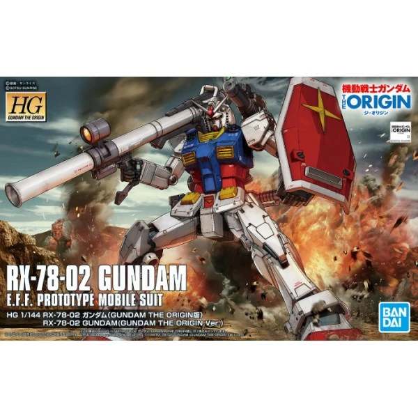 HG (The Origin) RX-78-02 (Gundam The Origin Ver.) (026) 3 HG (The Origin) RX-78-02 (Gundam The Origin Ver.) (026)