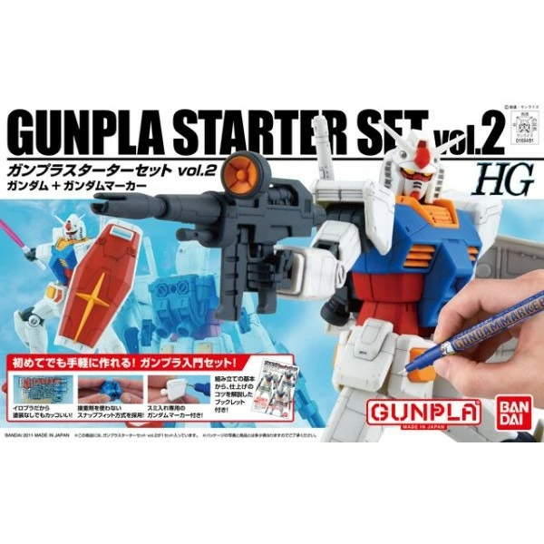 HG UC Gunpla Starter Set 2 3 HG UC Gunpla Starter Set 2