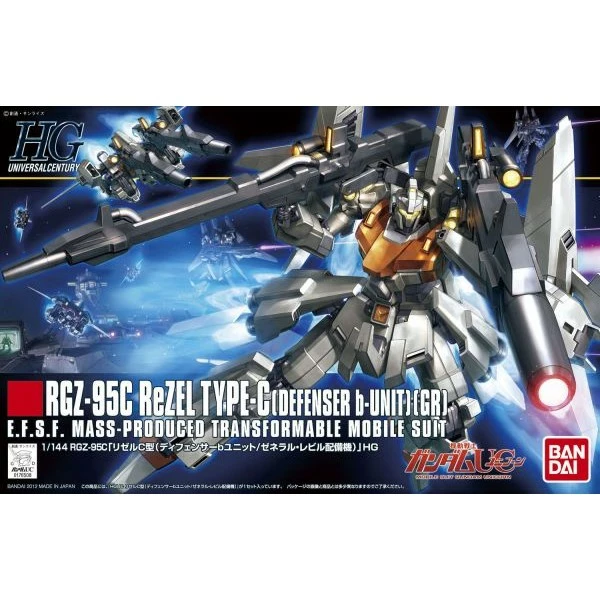 HG UC ReZel Defenser B-Unit (142) 3 HG UC ReZel Defenser B-Unit (142)