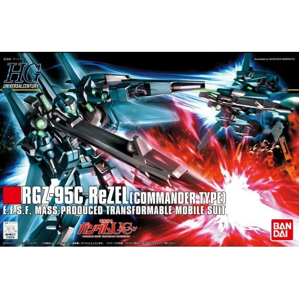 HG UC RGZ-95 ReZEL Commander (108) 3 HG UC RGZ-95 ReZEL Commander (108)