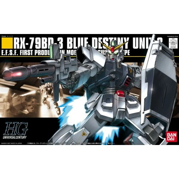 HG UC RX-79BD-3 Blue Destiny Unit 3 (082) 3 HG UC RX-79BD-3 Blue Destiny Unit 3 (082)