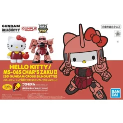 SD BB EX-Stardard Hello Kitty / MS-06S Char's Zaku II